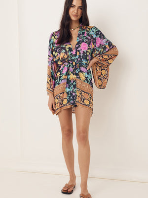Butterfly Short Robe - Southern Hippie