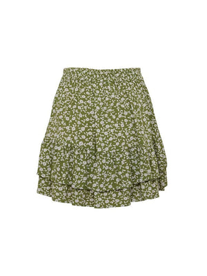 Gracie Floral Mini Skirt - Southern Hippie