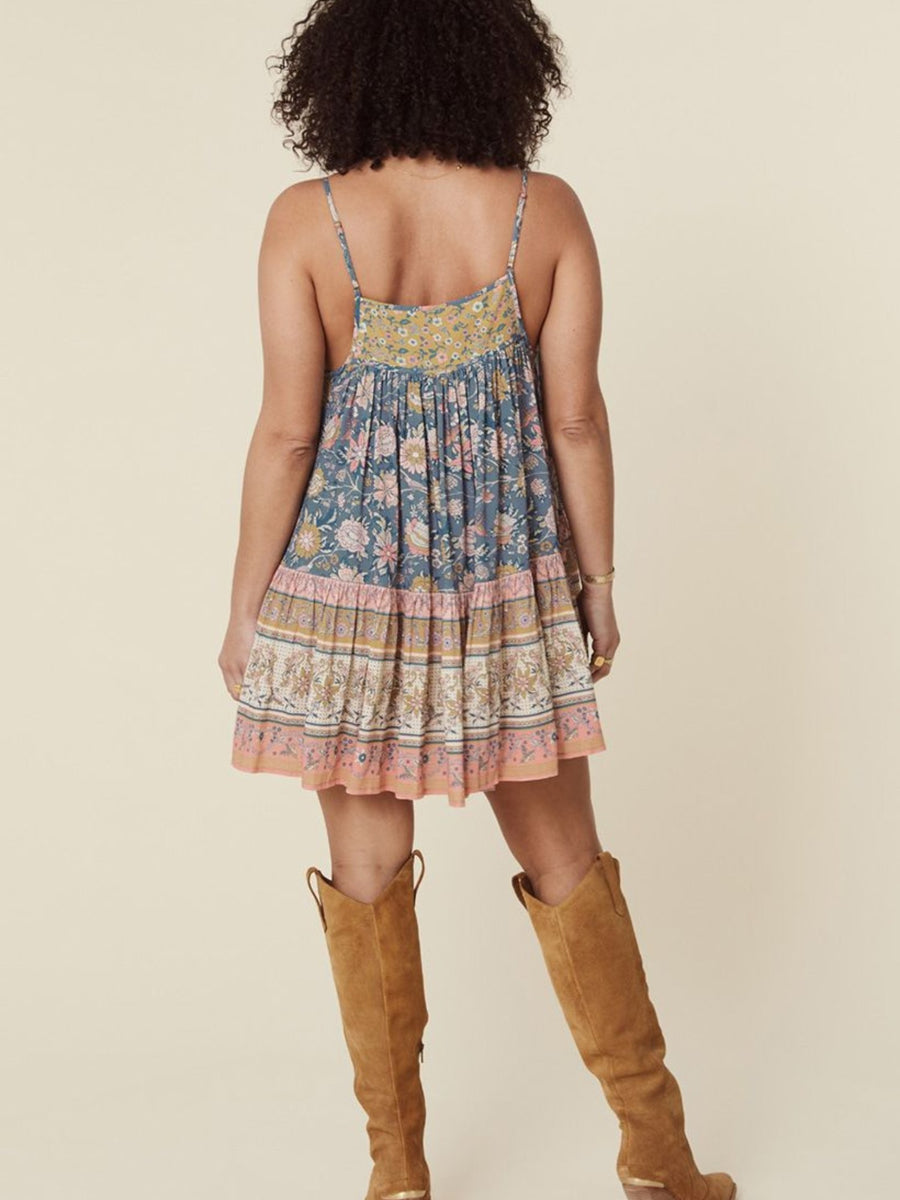 Mossy Strappy Mini Dress - Southern Hippie