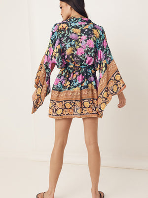 Butterfly Short Robe - Southern Hippie
