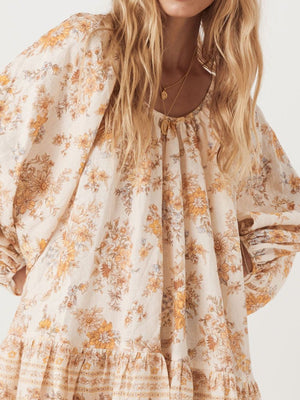 Meadowland Linen Tunic Dress - Southern Hippie
