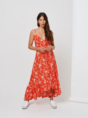 Oasis Strappy Maxi Dress - Southern Hippie